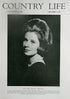 The Hon. Kirstin Lowther Country Life Magazine Portrait December 9, 1966 Vol. CXXXVIII No. 3588