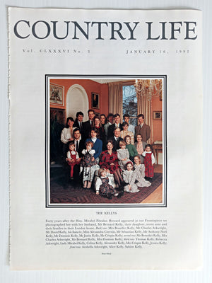 The Kellys Country Life Magazine Portrait January 16, 1992 Vol. CLXXXVI No. 3