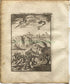 1719 Manesson Mallet "Cambalu ou Peking" Beijing China, Antique Print published by Johann Adam Jung