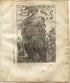 1719 Manesson Mallet "Roy De Perse" King of Persia, Iran, Antique Print published by Johann Adam Jung