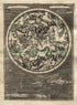 1719 Manesson Mallet "Planisphere des Constellations Meridionalles" Southern Night Sky, Man In Moon, Celestial, Astronomy, Antique Map Print