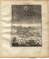 1719 Manesson Mallet "Mars" Planet, Celestial Astronomy, Antique Print, published by Johann Adam Jung