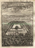 1719 Manesson Mallet "Temple De Jupiter Hammon" Temple of Amun, Siwa Oasis, Egypt, Antique Map, Print