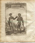1719 Manesson Mallet "P. De Zanguebar" People of Zanzibar, Tanzania, East Africa, Antique Print
