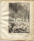 1719 Manesson Mallet "Temple de Daibuth" Daibutsu-Hoko-ji Kyoto ??, Japan, Antique Print published by Johann Adam Jung