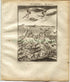 1719 Manesson Mallet Agra, India, Antique Print published by Johann Adam Jung