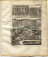 1719 Manesson Mallet Ruins Perseopolis, Parseh, Takht-e-Jamshid, Iran, Antique Print published by Johann Adam Jung