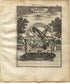 1719 Manesson Mallet "Des Colures, Armillary Sphere fig. 8" Celestial Antique Print published by Johann Adam Jung