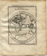 1719 Manesson Mallet "Climats selon les anciens" Eastern Hemisphere, Australia, Africa, Asia, Antique Map published by Johann Adam Jung