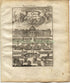 1719 Manesson Mallet "Figures de Planetes" Planets, Saturn, Jupiter, Mars, Venus, Mercury, Moon, Sun Celestial Astronomy, Antique Print Map