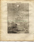 1719 Manesson Mallet "Saturn" Planet, Celestial Astronomy, Antique Print, published by Johann Adam Jung
