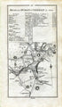 1778 Taylor & Skinner Antique Ireland Road Map 15/16 Loughbrickland Banbridge Gilford Lurgan Magheralin Aghalee Ballinderry Glenavy Crumlin