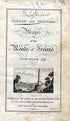1778 Taylor & Skinner Antique Ireland Road Map 81/82 Kilbeggan Clara Ballycumber Ferbane Belmont Shannonbridge Ballinasloe Aughrim Loughrea