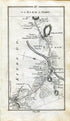 1778 Taylor & Skinner Antique Ireland Road Map 87/88 Birr Banagher Kilnaborris Eyrecourt Killmor Hearnsbrook Ramore, County Galway, Offaly