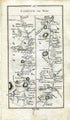 1778 Taylor & Skinner Antique Ireland Road Map 117/118 Rathcoole Newcastle Kill Johnstown Naas Killashee Kilcullen Moone Castledermot Carlow