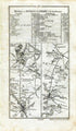 1778 Taylor & Skinner Antique Ireland Road Map 33/34 Drogheda Tullyallen Collon Ardee Tallanstown Rahans Donaghmoyne Castleblayney Monoghan