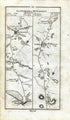 1778 Taylor & Skinner Antique Ireland Road Map 37/38 Ballymagorry St Johnston Carrigans Londonderry Lifford Ballindrait Raphoe Letterkenny