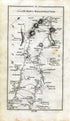 1778 Taylor & Skinner Antique Ireland Road Map 43/44 Dublin Mulhuddart Dunboyne Dunshaughlin Ratoath Dunsany Hill of Tara County Meath