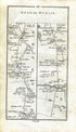 1778 Taylor & Skinner Antique Ireland Road Map 95/96 Dublin Rathcoole Broadfield Manor Kill Johnstown Naas Newbridge Kildare Monasterevin