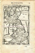 1683 Manesson Mallet "Isle D'Albion" Roman Britain, England, Ireland, Wales, Scotland Antique Map Print Engraving - The Old Map Shop