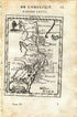 1683 Manesson Mallet "Canada ou Nouvelle France" North America East Coast, Virginia to Canada & Greenland, Antique Map, Print Engraving