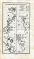 1778 Taylor & Skinner Antique Ireland Road Map 231/232 Londonderry, Bogay, Letterkenny, Dunfanaghy, Carrick-On-Shannon, Leitrim Killashandra
