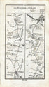 1778 Taylor & Skinner Antique Ireland Road Map 243/244 Mullingar, Rathconrath, Ballymore, Athlone, Rathconnell, Killynan, Craddenstown, Trim