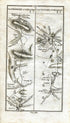 1778 Taylor & Skinner Antique Ireland Road Map 283/284 Dromore Clintagh Ballykeel Saintfield Comber Newtownards Castlewellan Ballynahinch
