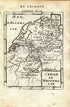 1683 Manesson Mallet "Cercle de Westphalie" Netherlands, Belgium, Germany, Utrecht, Munster, Osnabruck, Leige, Antique Map Print Engraving