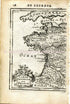 1683 Manesson Mallet Map "Carte Generale de France" Showing Rivers Towns & Provinces, Antique Print Engraving