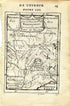 1683 Manesson Mallet "Royaume de Bourgogne sous la race" 1st Kingdom of Burgundy, France Antique Map Print Engraving