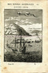 1683 Manesson Mallet "Isle Cocos" Tafahi Island, Niuatoputapu, Traitors Island, Tonga, Bird's-eye View, Antique Print, Engraving
