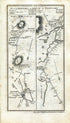 1778 Taylor & Skinner Antique Ireland Road Map 209/210 Loughrea, Marblehill, Scarriff, Killaloe, Newport, Bruff, Galway, Tipperary, Limerick