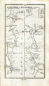 1778 Taylor & Skinner Ireland Antique Road Map 213/214 Dunmore, Ballindine, Hollymount, Ballinrobe, Tuam, Brookhill, Claremorris, Eden, Mayo