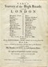 1790 John Cary Antique Road Map 45/46 Little End, Chipping Ongar, Stratford Green, Ilford, Chadwell Heath, Romford, London
