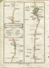 1790 John Cary Antique Road Map 45/46 Little End, Chipping Ongar, Stratford Green, Ilford, Chadwell Heath, Romford, London