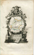 1823 Perrot Map of LOT, France, Antique Map, Print. Outline Original Hand Colouring.
