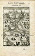 1702 Manesson Mallet Antique Print, Engraving - Surveyors, Surveying, Trigonometry, Geometry - No.2 - The Old Map Shop