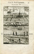 1702 Manesson Mallet Antique Print, Engraving - Hauteville ? Paris, Trigonometry, Geometry - No.4 - The Old Map Shop