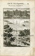 1702 Manesson Mallet Antique Print, Engraving - Chambort, Château de Chambord, Loir-et-Cher, France - No.85
