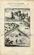 1702 Manesson Mallet Antique Print, Engraving - Château de Coucy, Coucy-le-Château-Auffrique, Picardy, France - No.92