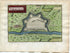 1634 Nicolas Tassin Antique Map Thionville, Fort, Fortified Town Plan, Moselle, France Carte, Print