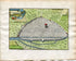 1634 Nicolas Tassin Antique Map Chartres, Fort, Fortified Town Plan, Eure-et-Loir, France Carte, Print