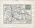 1634 Nicolas Tassin Antique Map Paris, Carte de L'Isle de France, Melun, Compiegne, Noyon, Senlis, Soissons, Beauvais, Creil, Print