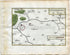 1634 Nicolas Tassin Antique Map Rozay-en-Brie, Courpalay, Gastins, Pecy, Mormant, Vaudoy-en-Brie, Touquin, Seine-et-Marne France Carte Print