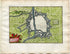 1634 Nicolas Tassin Antique Map Castres, Fort, Fortified Town Plan, Tar, France Carte, Print