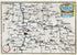 1634 Nicolas Tassin Antique Map Paris, Carte de L'Isle de France, Melun, Compiegne, Noyon, Senlis, Soissons, Beauvais, Creil, Print
