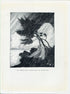 1929 Ida Rentoul Outhwaite Vintage Fairy Print (His Immense White beard Blew out Before him.) Antique Book Plate The Little Fairy Sister