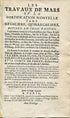 Brest, France Antique Print, Map, 1672 Manesson Mallet "Les Travaux De Mars" Engraving, Bird's-eye, Perspective View