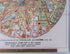 c.1925 The Indicator Map of Sydney, Australia (Rare Sydney Map) Tourist, Visitor, Road, Street, Guide Map